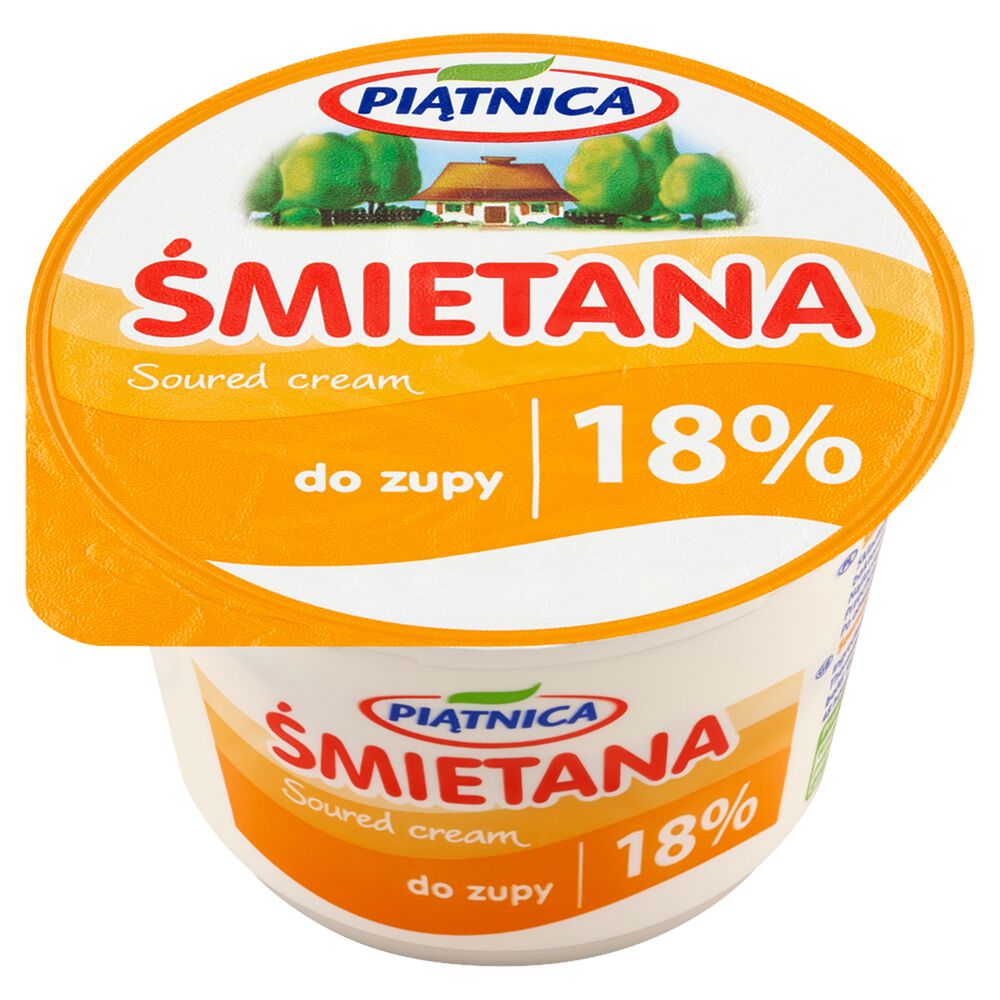 Piątnica Śmietana 18 % 200 g. /szt.