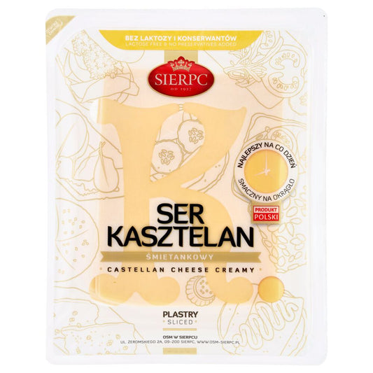Sierpc Ser Kasztelan śmietankowy 380 g. /szt.