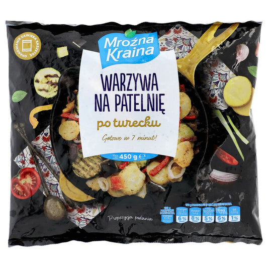Mroźna Kraina Warzywa na patelnię po turecku 450 g. /szt.