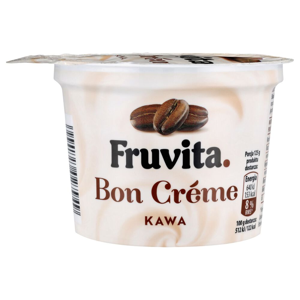 Fruvita Bon Creme Jogurt o smaku kawy 250 g. /szt.