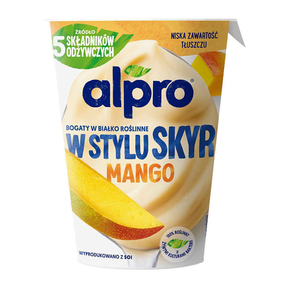 Alpro Skyr Alternative Produkt sojowy mango 400 g. /szt.
