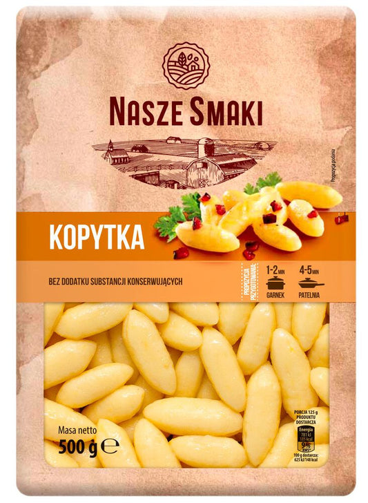 Nasze Smaki Kopytka 500 g. /szt.