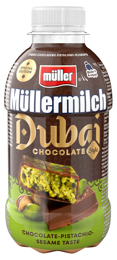 Müllermilch Limited Dubai Chocolate 400 g. /szt.