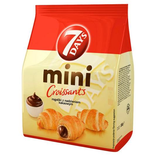 7 Days Mini Croissant z nadzieniem kakaowym 185 g. /szt.
