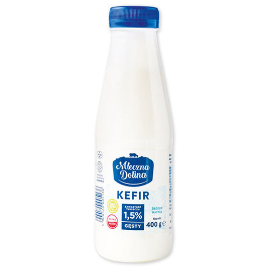 Mleczna Dolina Kefir w butelce 400 g. /szt.
