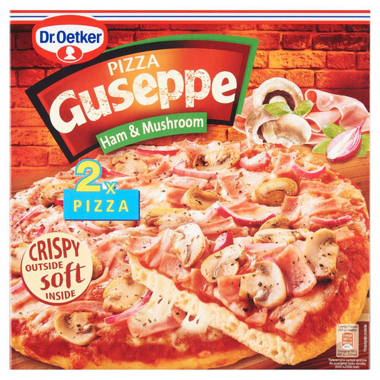 Dr. Oetker Guseppe Pizza z szynką i pieczarkami 850 g (2 x 425 g). /szt.