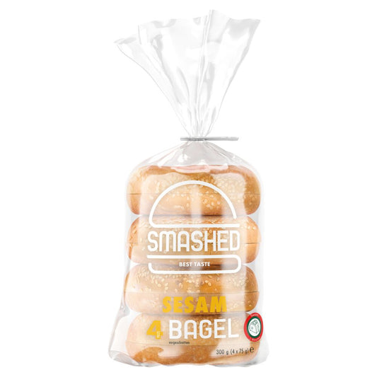 Smashed Bajgle z sezamem (4 x 75 g) 300 g. /szt.