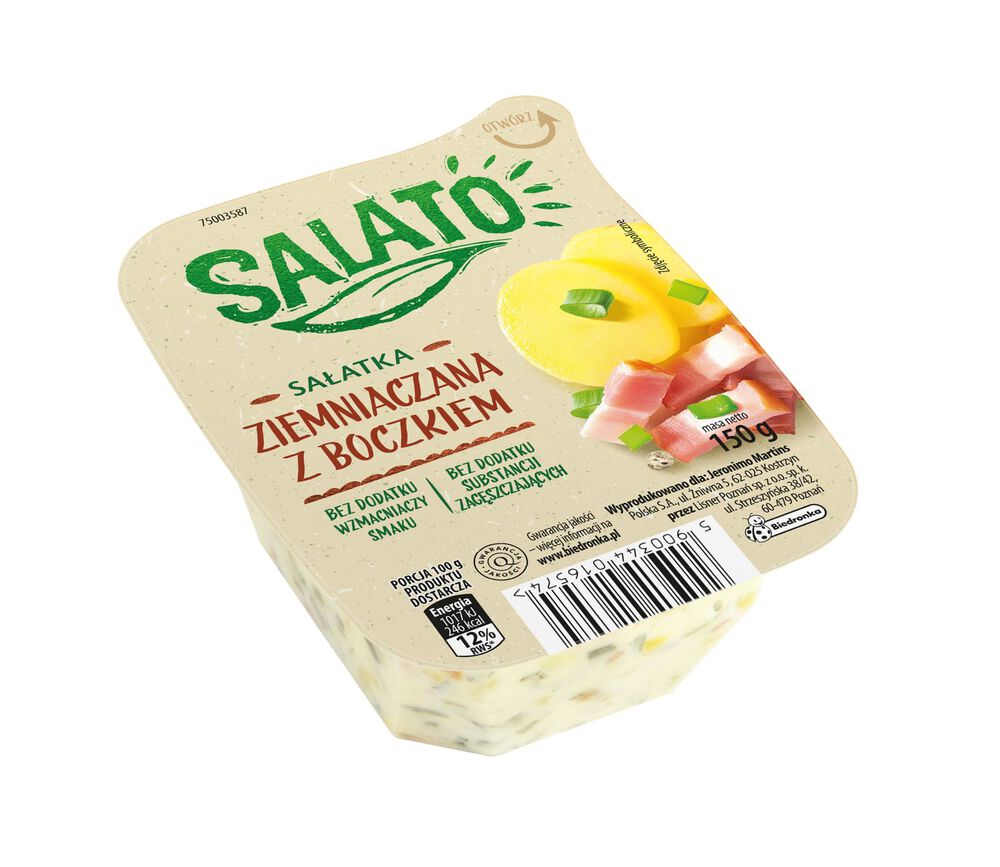 Salato Sałatka ziemniaczana z boczkiem 150 g. /szt.