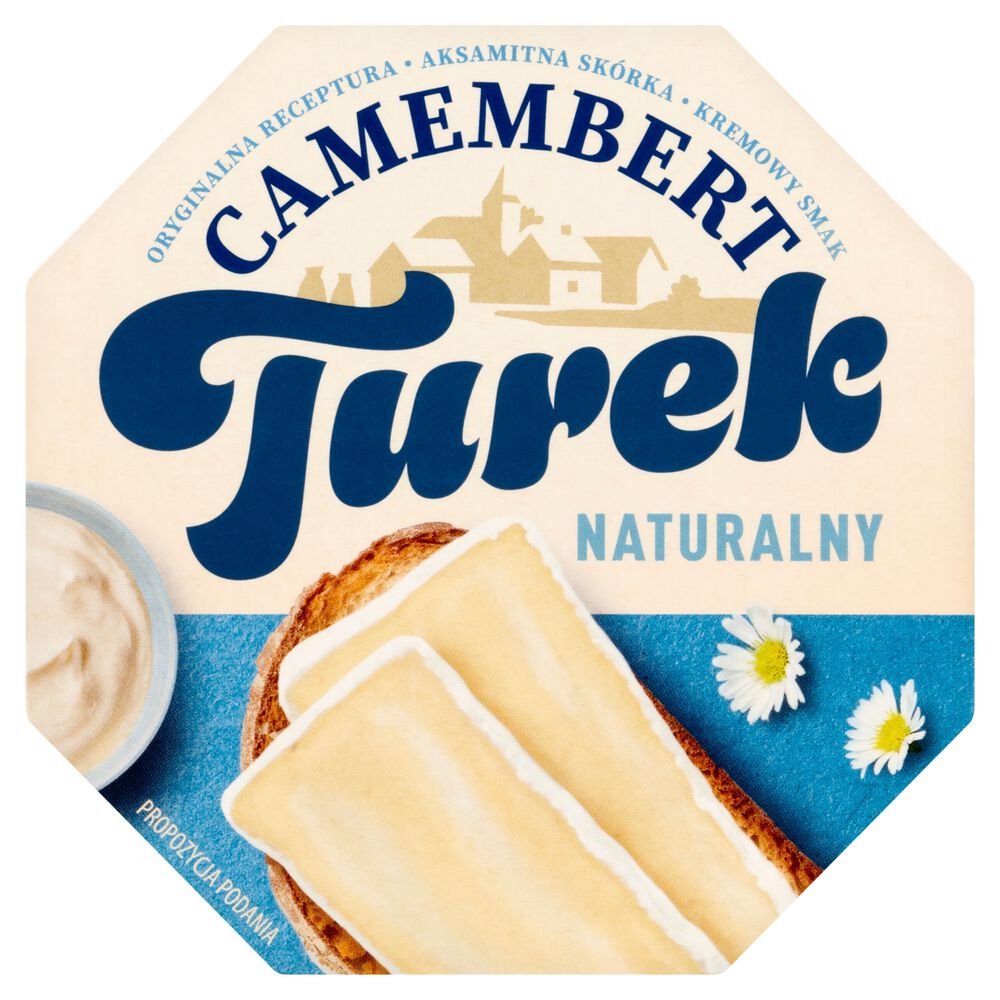 Turek Camembert naturalny 120 g. /szt.