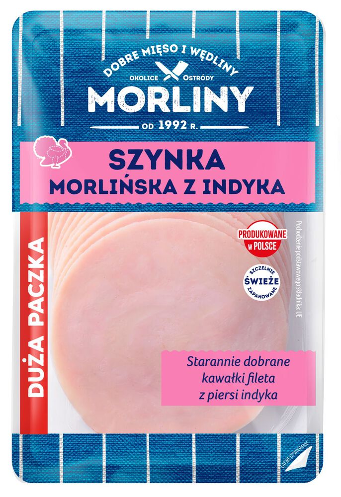 Morliny Szynka z indyka 200 g. /szt.