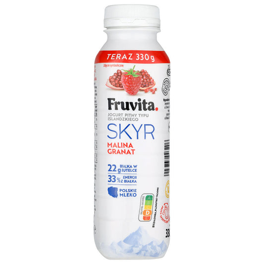 Fruvita Skyr malina-granat 330 g. /szt.