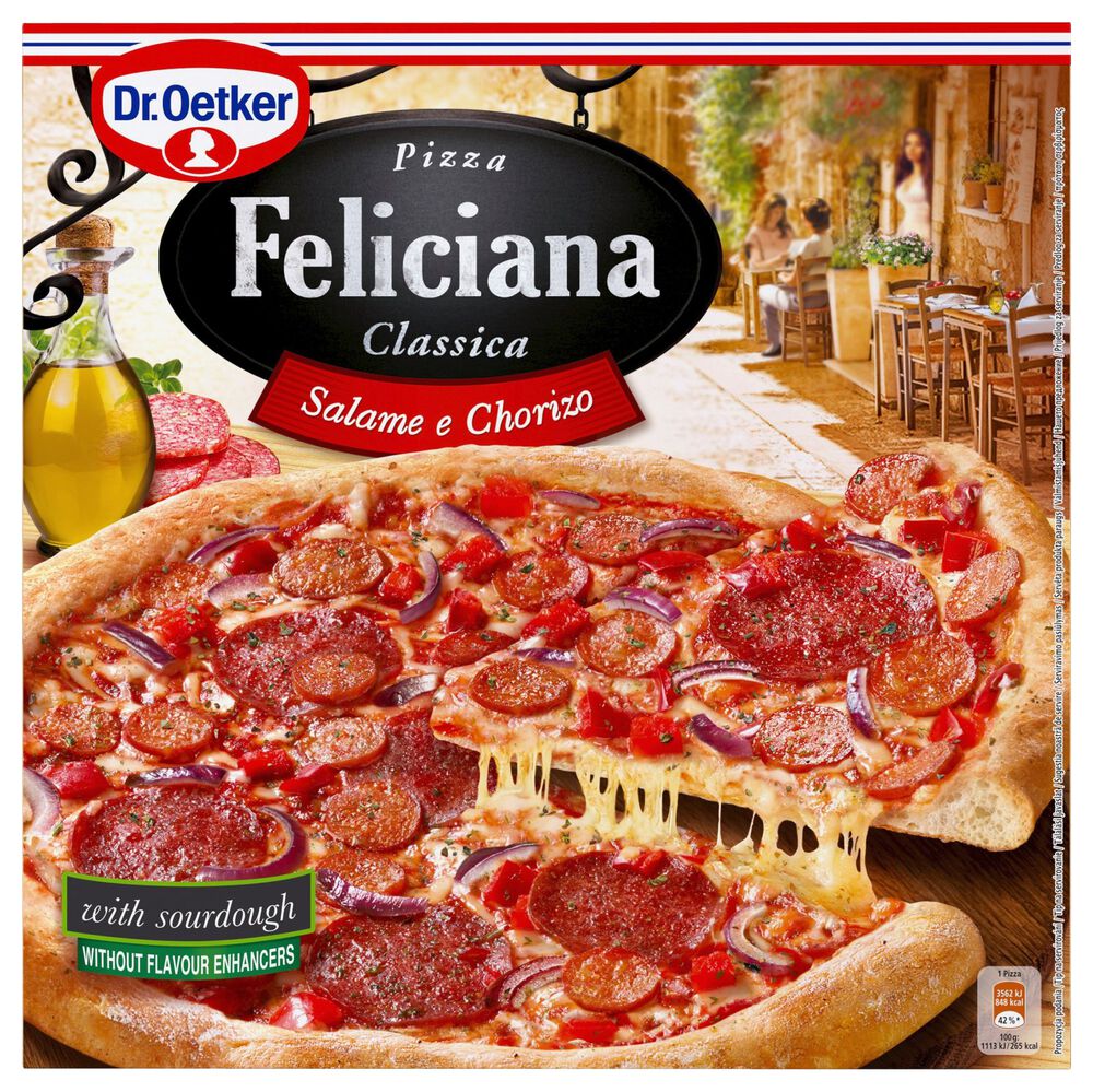 Dr. Oetker Pizza Feliciana Salame e Chorizo 320 g. /szt.