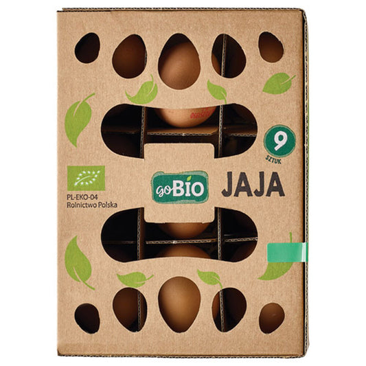 goBIO Jaja 9 szt.. /opak.