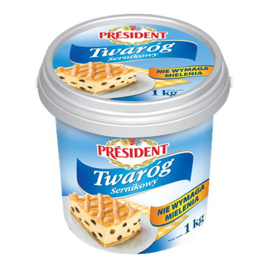 Président Twaróg sernikowy 1 kg. /szt.