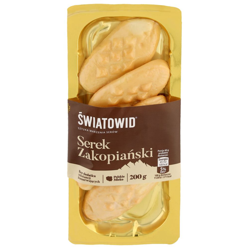 Światowid Serek zakopiański 200 g. /szt.