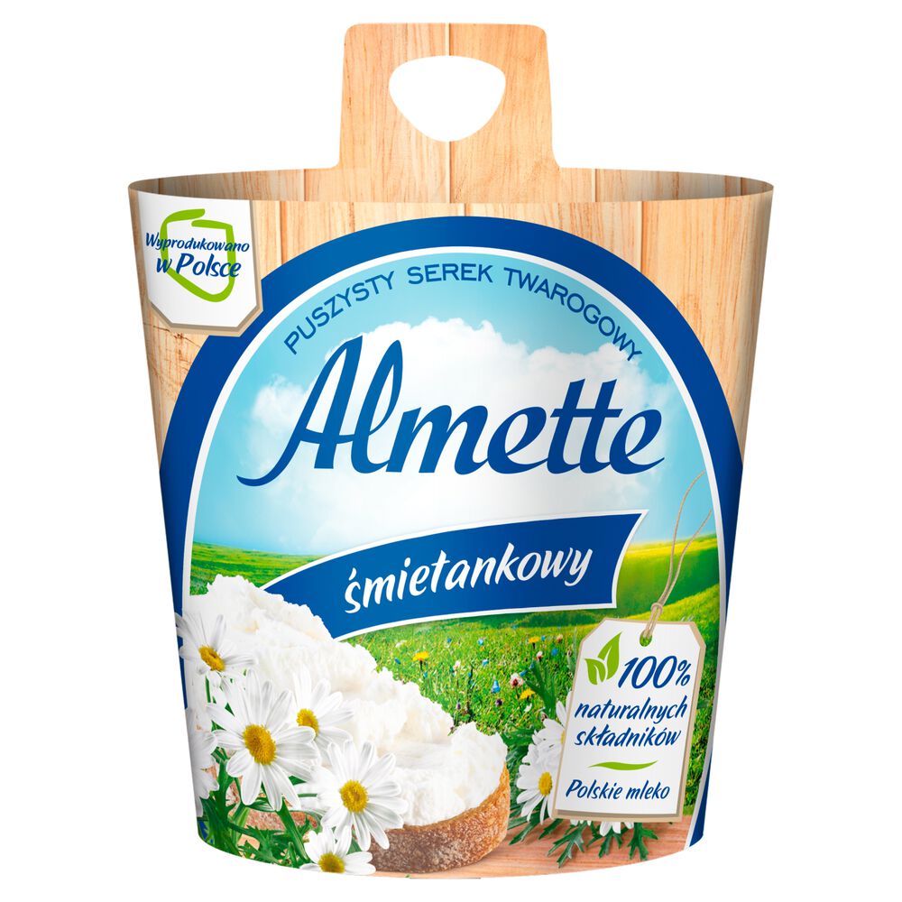 Almette Puszysty serek twarogowy śmietankowy 150 g. /szt.