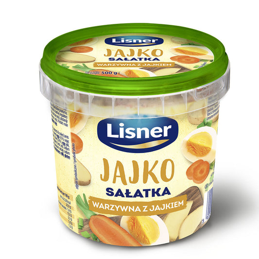 Lisner Jajko sałatka warzywna z jajkiem 500 g. /szt.