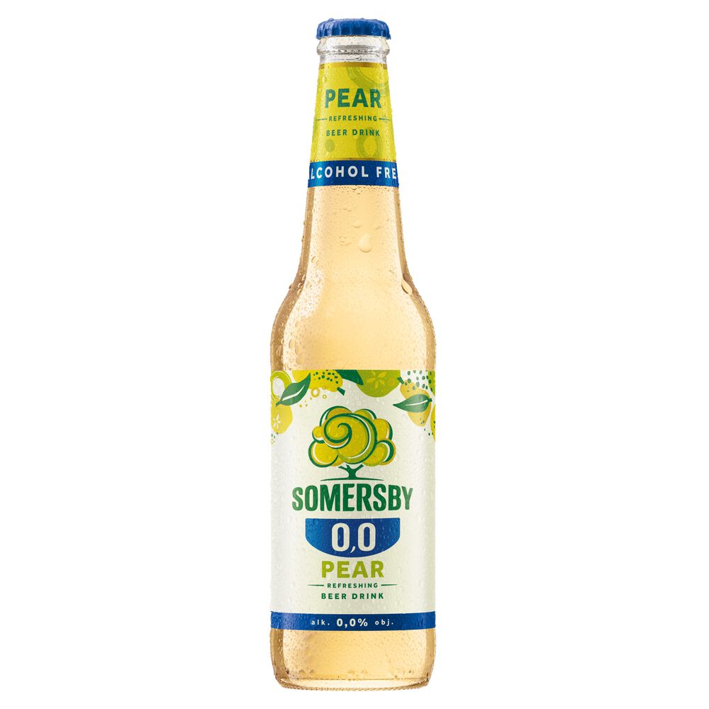 Somersby Bezalkoholowy napój piwny o smaku gruszki 400 ml. /szt.